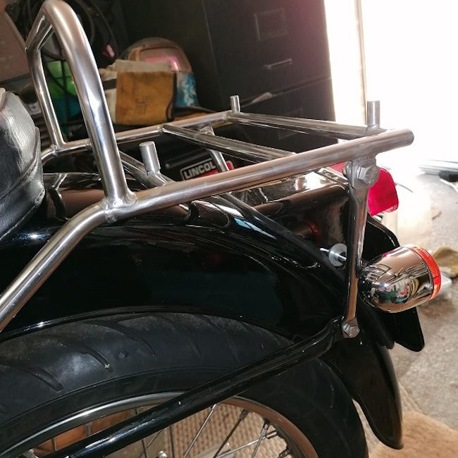 Rear rack for BSA 350